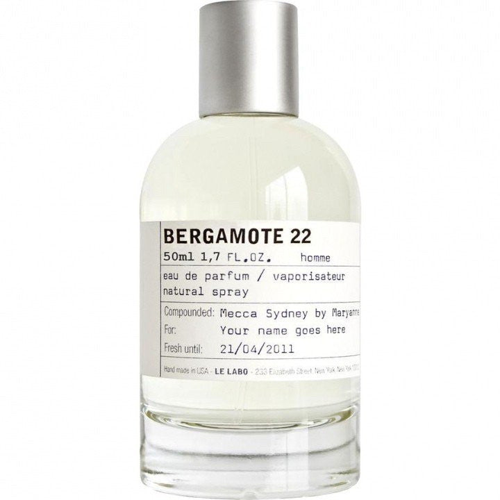 Le Labo Bergamote 22 50ml. Replica